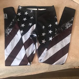 Ranger up American workout leggings. Size S